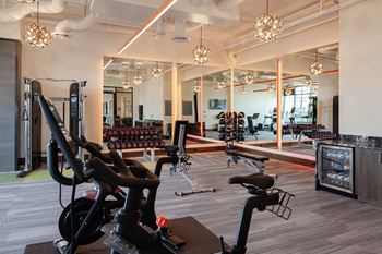 State-of-the-art fitness center